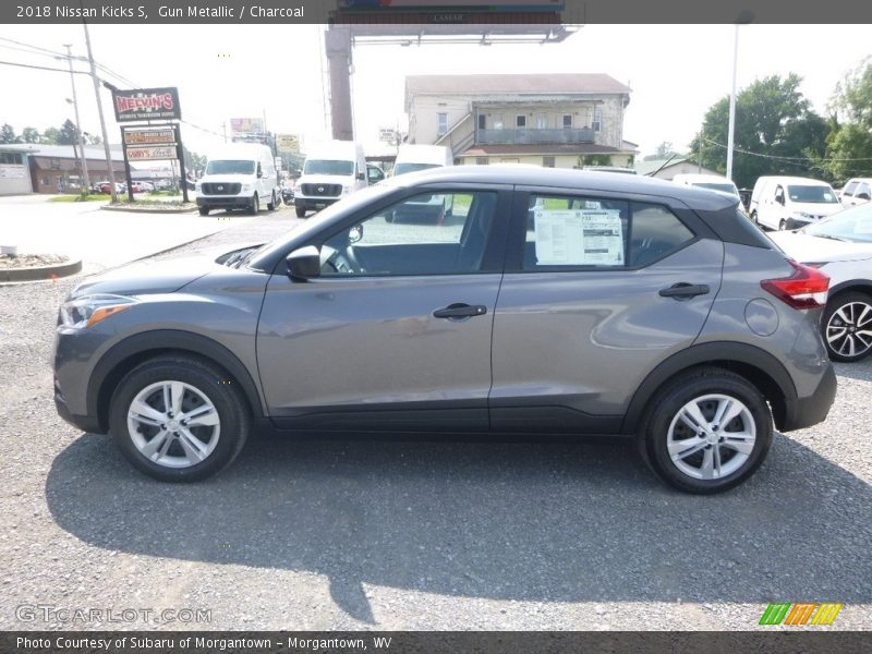 Gun Metallic / Charcoal 2018 Nissan Kicks S