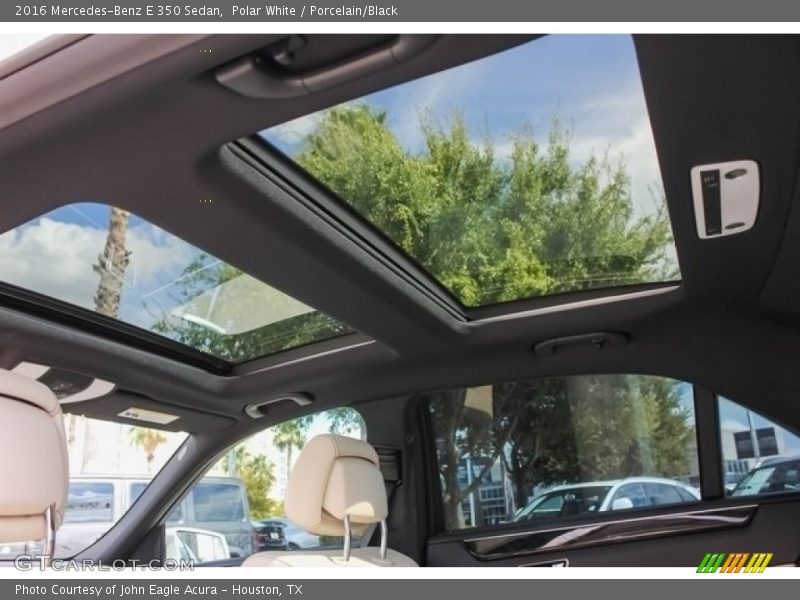 Polar White / Porcelain/Black 2016 Mercedes-Benz E 350 Sedan