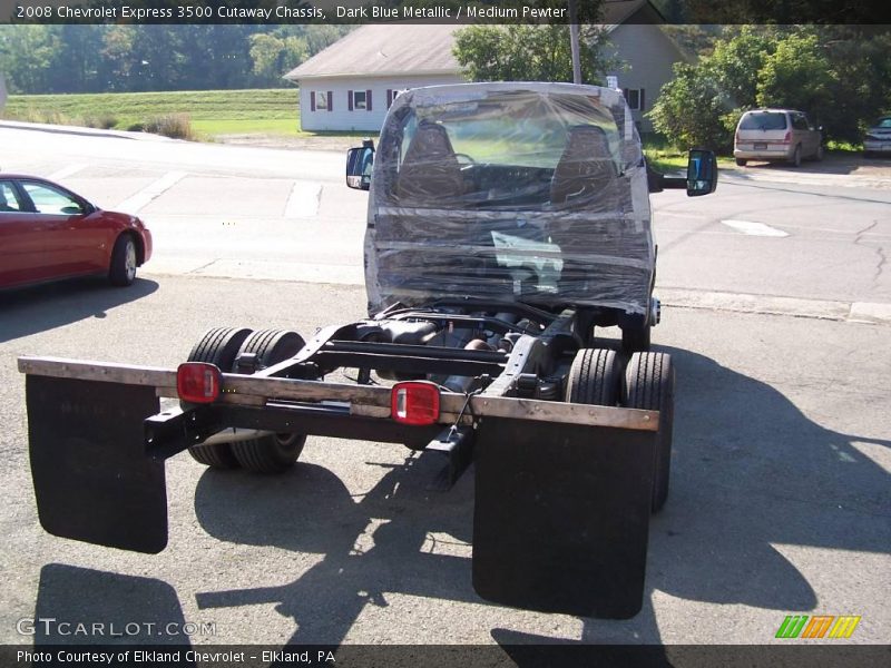 Dark Blue Metallic / Medium Pewter 2008 Chevrolet Express 3500 Cutaway Chassis