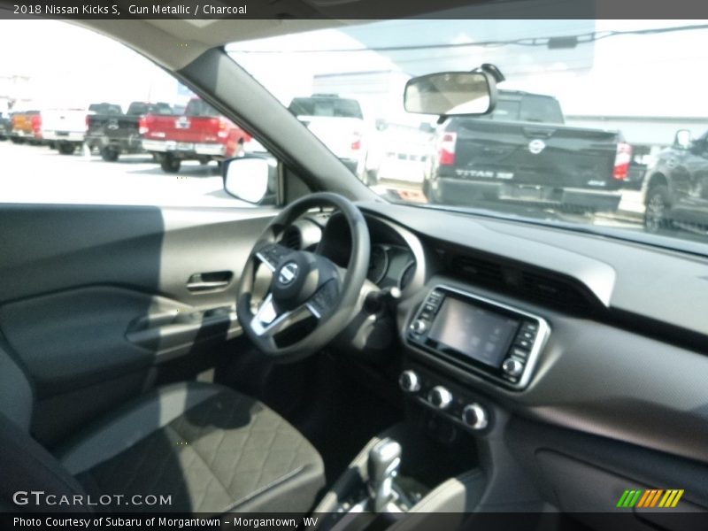 Gun Metallic / Charcoal 2018 Nissan Kicks S