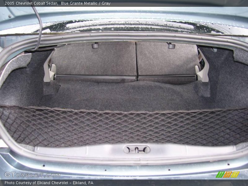Blue Granite Metallic / Gray 2005 Chevrolet Cobalt Sedan