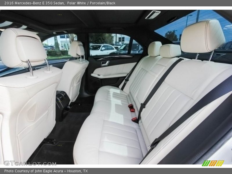 Polar White / Porcelain/Black 2016 Mercedes-Benz E 350 Sedan