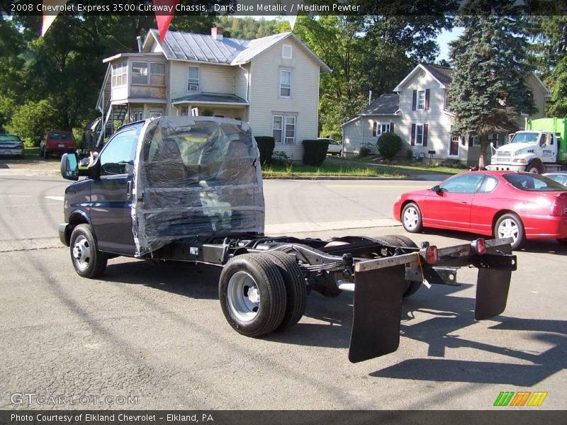 Dark Blue Metallic / Medium Pewter 2008 Chevrolet Express 3500 Cutaway Chassis