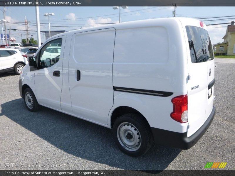 Fresh Powder / Gray 2018 Nissan NV200 S