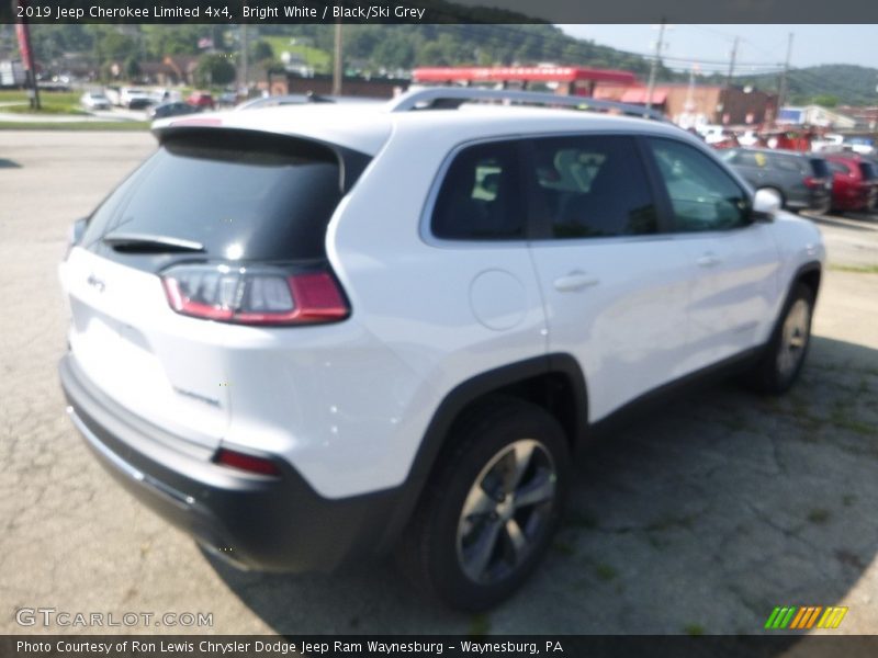Bright White / Black/Ski Grey 2019 Jeep Cherokee Limited 4x4