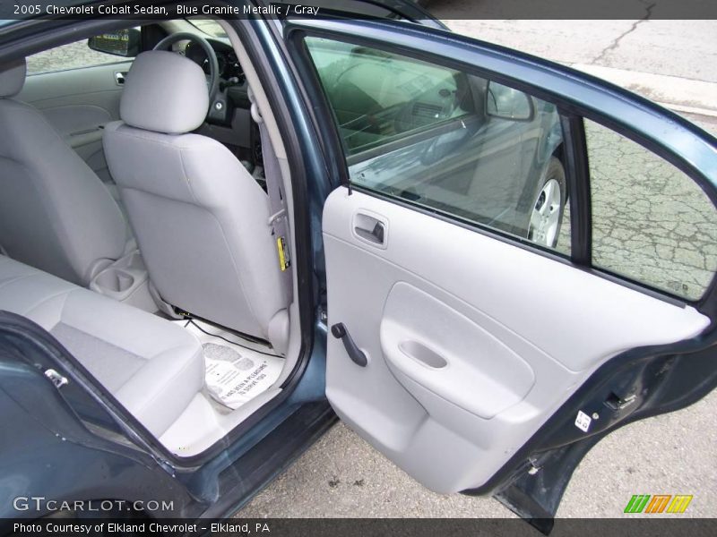 Blue Granite Metallic / Gray 2005 Chevrolet Cobalt Sedan