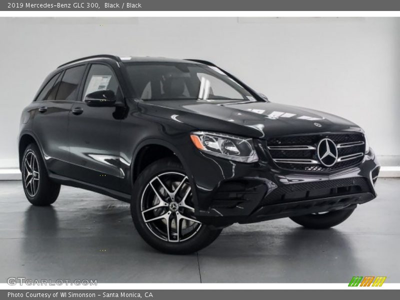 Black / Black 2019 Mercedes-Benz GLC 300