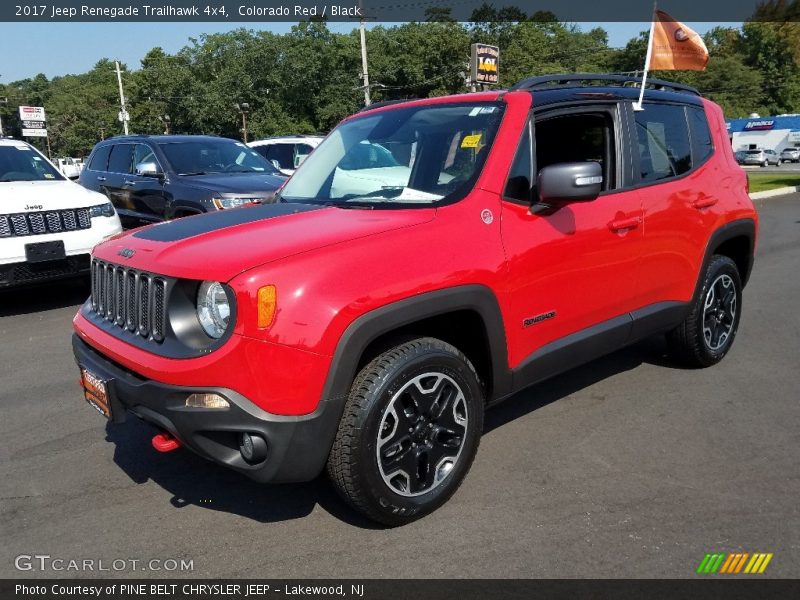 Colorado Red / Black 2017 Jeep Renegade Trailhawk 4x4