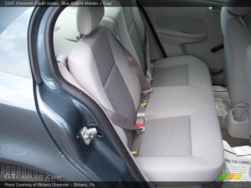 Blue Granite Metallic / Gray 2005 Chevrolet Cobalt Sedan