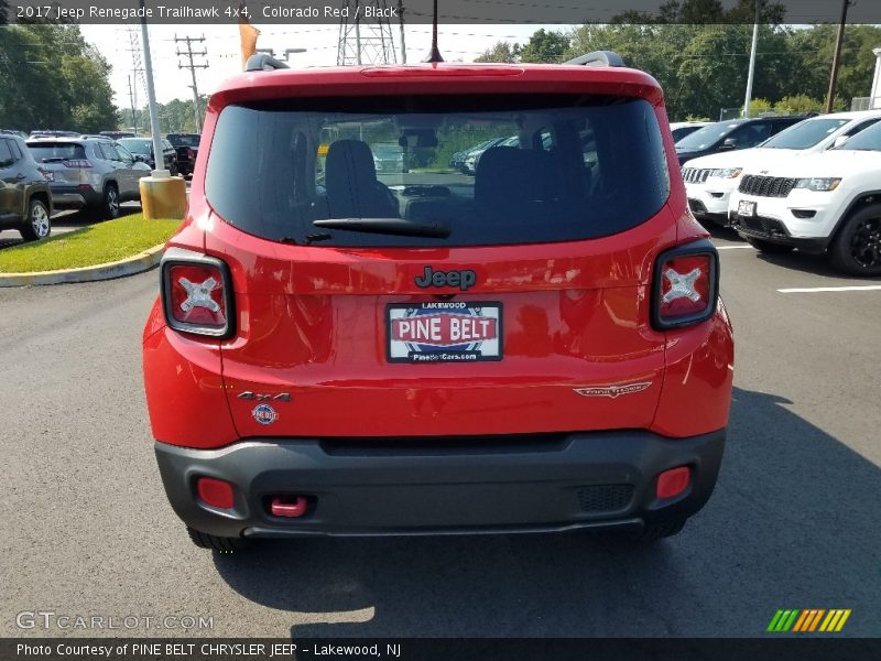 Colorado Red / Black 2017 Jeep Renegade Trailhawk 4x4