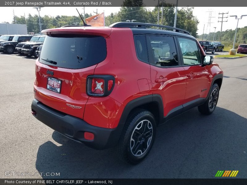 Colorado Red / Black 2017 Jeep Renegade Trailhawk 4x4
