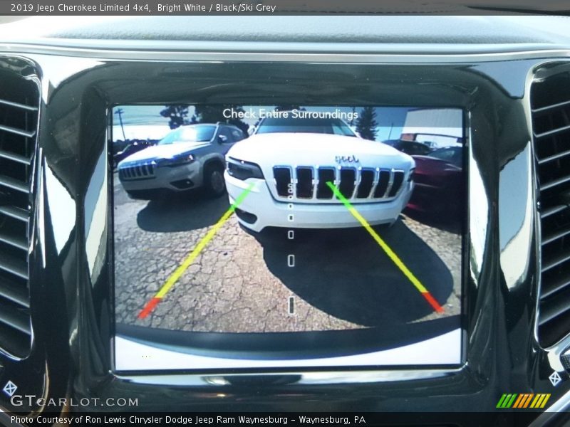 Bright White / Black/Ski Grey 2019 Jeep Cherokee Limited 4x4