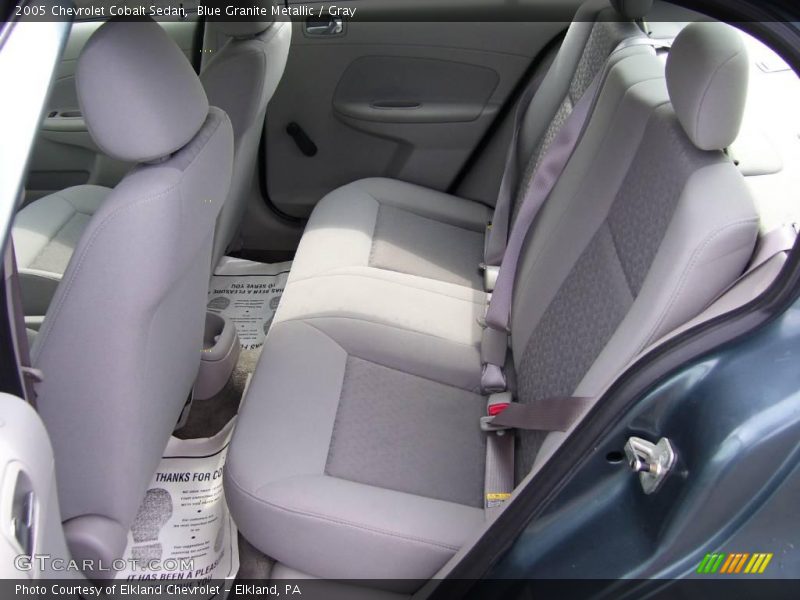 Blue Granite Metallic / Gray 2005 Chevrolet Cobalt Sedan
