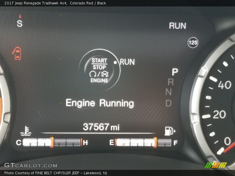 Colorado Red / Black 2017 Jeep Renegade Trailhawk 4x4