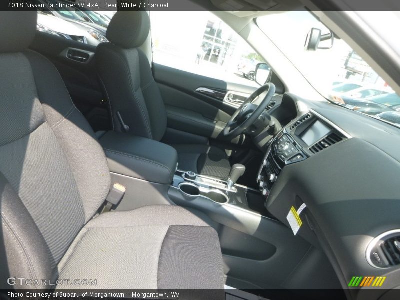 Pearl White / Charcoal 2018 Nissan Pathfinder SV 4x4