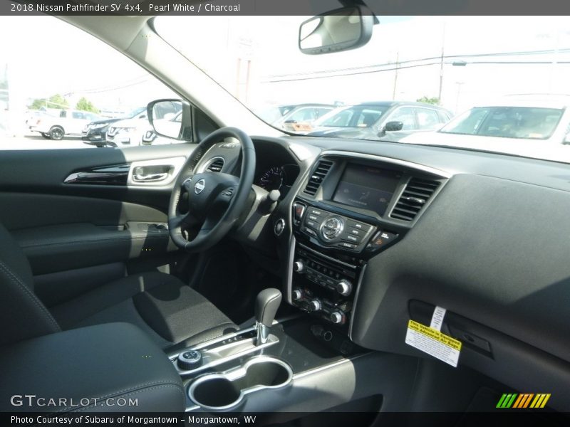 Pearl White / Charcoal 2018 Nissan Pathfinder SV 4x4