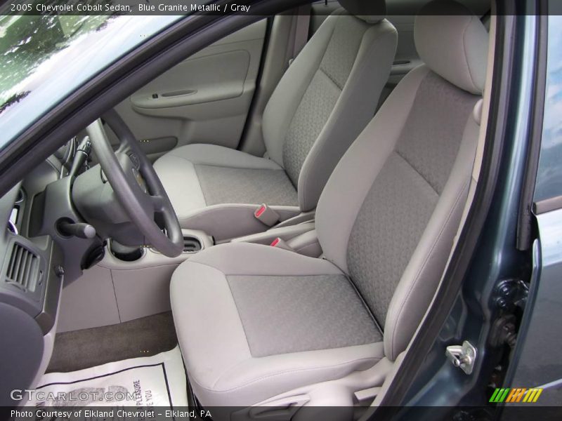 Blue Granite Metallic / Gray 2005 Chevrolet Cobalt Sedan