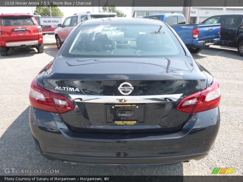 Storm Blue / Charcoal 2018 Nissan Altima 2.5 S