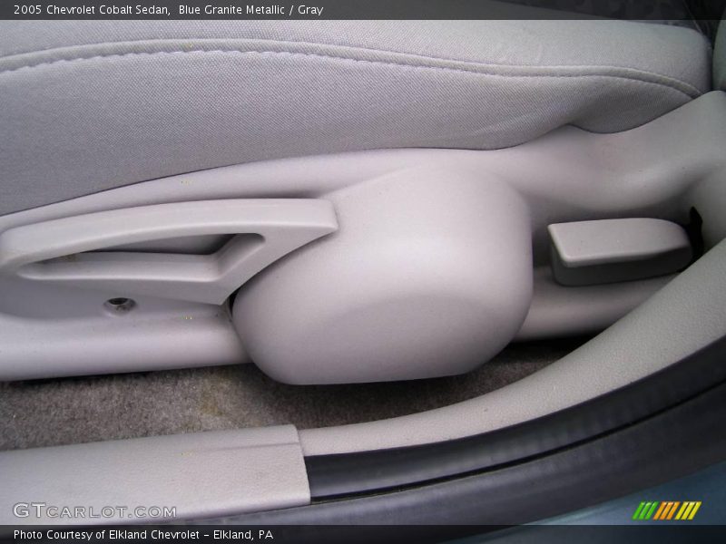 Blue Granite Metallic / Gray 2005 Chevrolet Cobalt Sedan