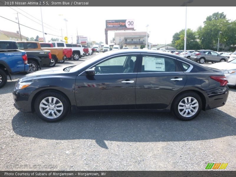 Storm Blue / Charcoal 2018 Nissan Altima 2.5 S