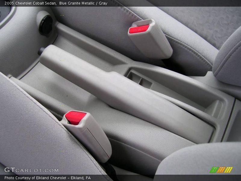 Blue Granite Metallic / Gray 2005 Chevrolet Cobalt Sedan