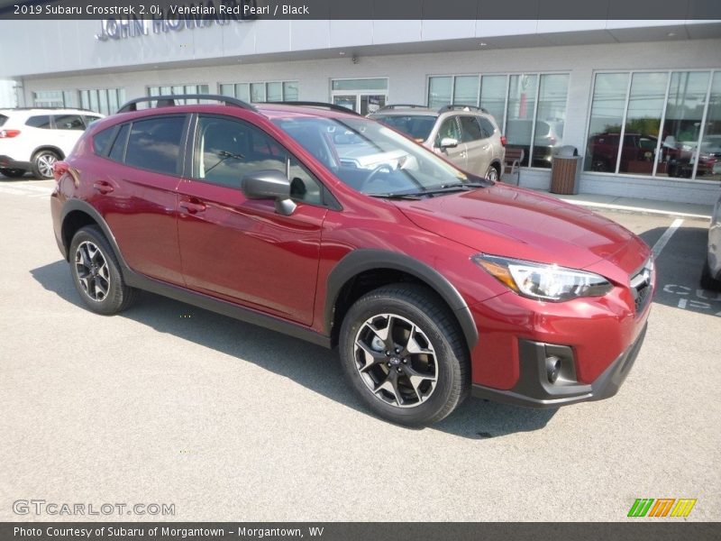 Venetian Red Pearl / Black 2019 Subaru Crosstrek 2.0i
