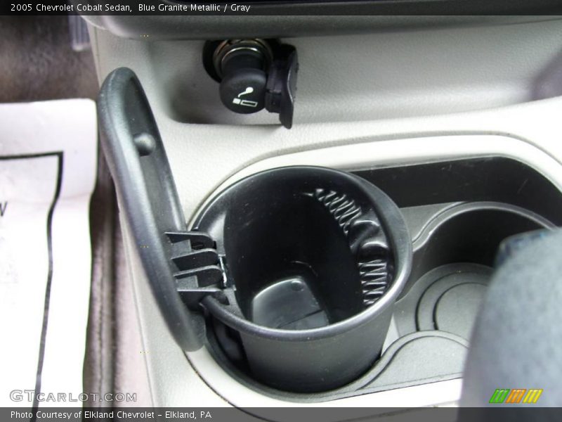 Blue Granite Metallic / Gray 2005 Chevrolet Cobalt Sedan
