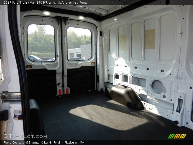 Oxford White / Pewter 2017 Ford Transit Van 250 MR Long
