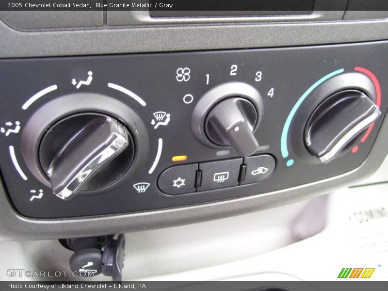 Blue Granite Metallic / Gray 2005 Chevrolet Cobalt Sedan
