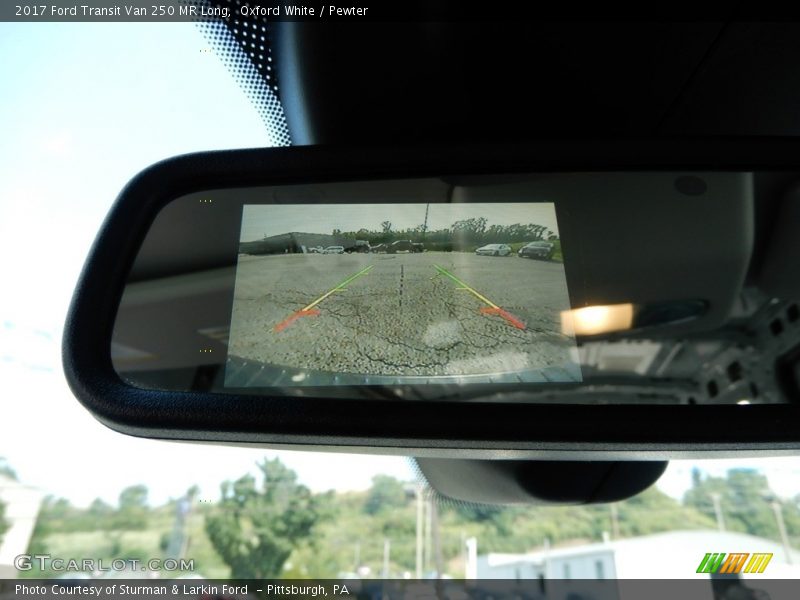 Oxford White / Pewter 2017 Ford Transit Van 250 MR Long
