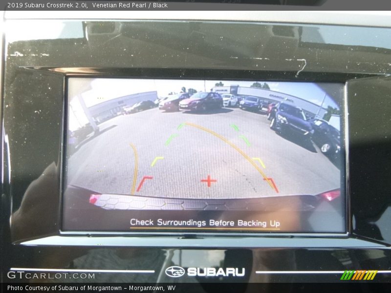 Venetian Red Pearl / Black 2019 Subaru Crosstrek 2.0i