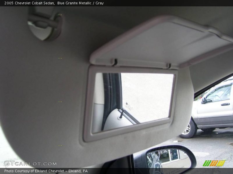 Blue Granite Metallic / Gray 2005 Chevrolet Cobalt Sedan