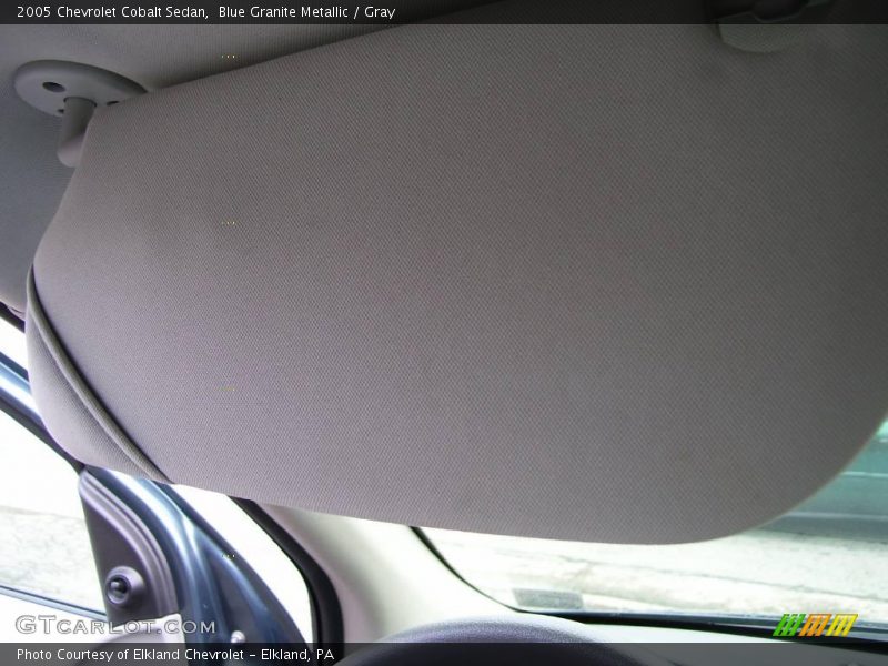 Blue Granite Metallic / Gray 2005 Chevrolet Cobalt Sedan