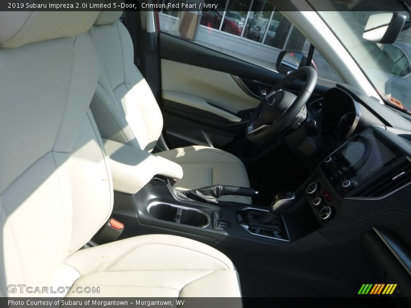 Crimson Red Pearl / Ivory 2019 Subaru Impreza 2.0i Limited 5-Door