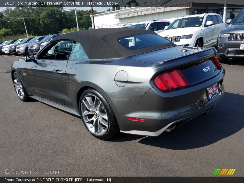 Magnetic / Ebony 2017 Ford Mustang GT Premium Convertible