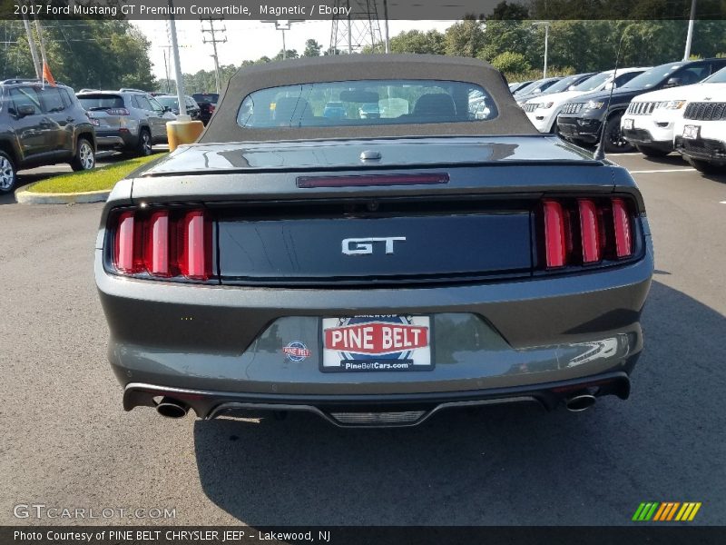 Magnetic / Ebony 2017 Ford Mustang GT Premium Convertible