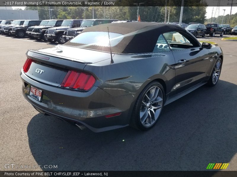Magnetic / Ebony 2017 Ford Mustang GT Premium Convertible