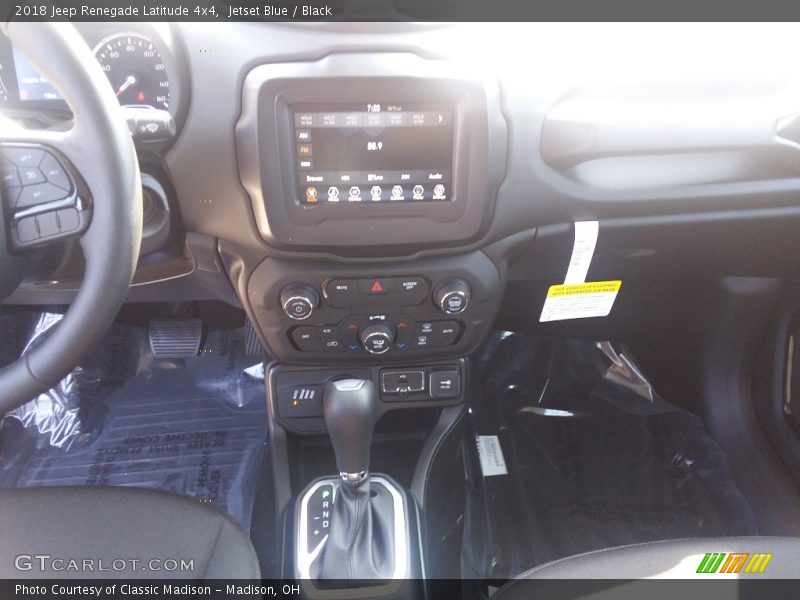 Jetset Blue / Black 2018 Jeep Renegade Latitude 4x4