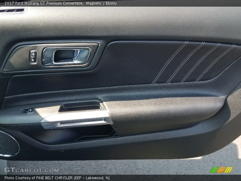 Magnetic / Ebony 2017 Ford Mustang GT Premium Convertible