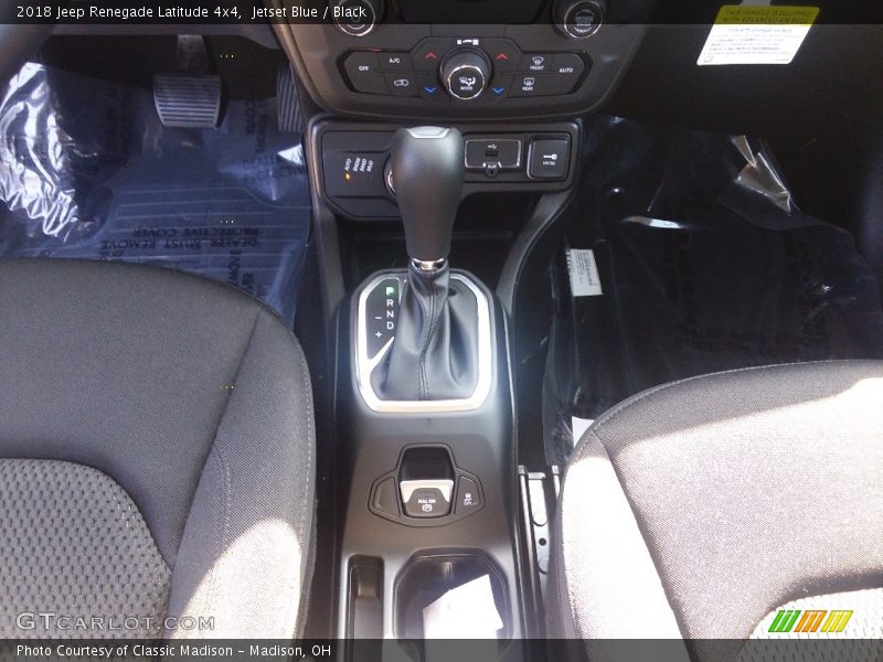 Jetset Blue / Black 2018 Jeep Renegade Latitude 4x4