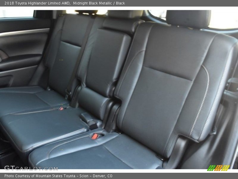 Midnight Black Metallic / Black 2018 Toyota Highlander Limited AWD