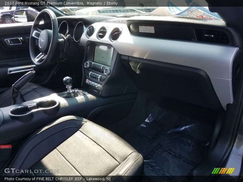 Magnetic / Ebony 2017 Ford Mustang GT Premium Convertible