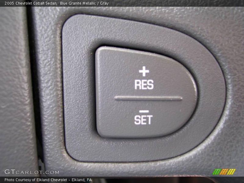 Blue Granite Metallic / Gray 2005 Chevrolet Cobalt Sedan