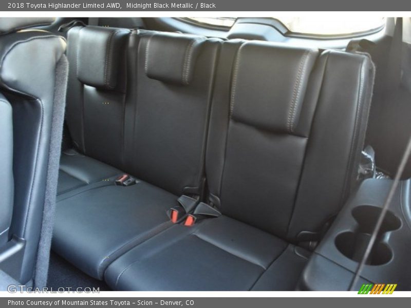 Midnight Black Metallic / Black 2018 Toyota Highlander Limited AWD