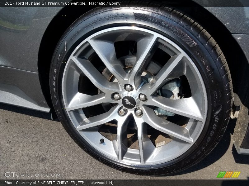 Magnetic / Ebony 2017 Ford Mustang GT Premium Convertible