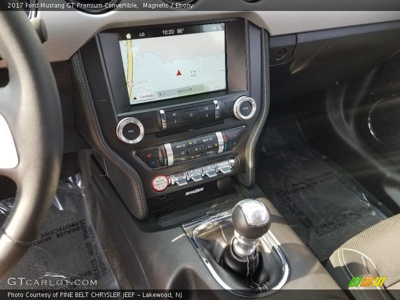 Magnetic / Ebony 2017 Ford Mustang GT Premium Convertible