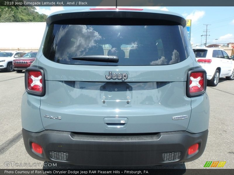Anvil / Black 2018 Jeep Renegade Latitude 4x4