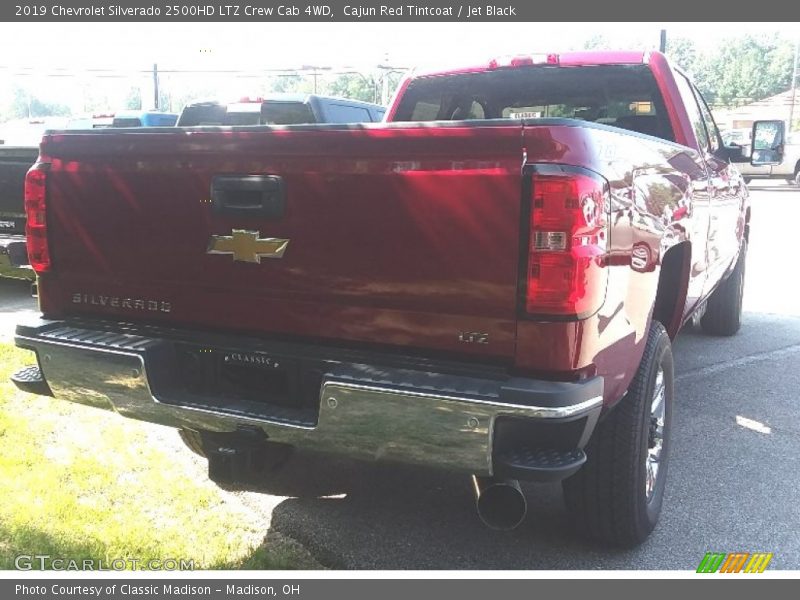 Cajun Red Tintcoat / Jet Black 2019 Chevrolet Silverado 2500HD LTZ Crew Cab 4WD