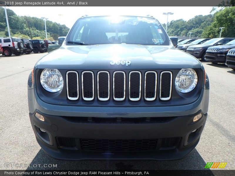 Anvil / Black 2018 Jeep Renegade Latitude 4x4