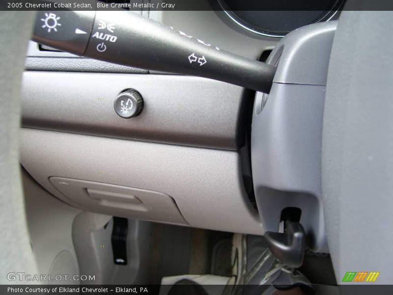 Blue Granite Metallic / Gray 2005 Chevrolet Cobalt Sedan